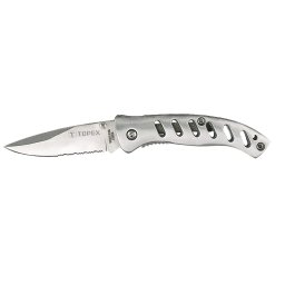 Briceag pliabil multifunctional Topex cu lama de 80 mm din otel inoxidabil