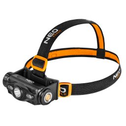 Lanterna frontala reîncarcabila USB 1000 lm cu LED CREE, rosu/albastru