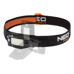 Lampa frontala LED reincarcabila USB 180 lm COB cu senzor de miscare