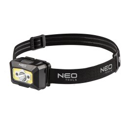 Lanterna frontala reincarcabila USB 250 lm cu senzor de miscare NEO