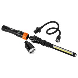 Lampa LED 3 in 1 reincarcabila NEO TOOLS, 350 lm, USB-C, IP44
