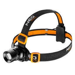 Lampa frontala LED 250 lm cu zoom, CREE XPE, 3 moduri, 3xAAA