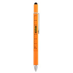 Pix metalic multifunctional 5 în 1 cu rigla, nivel si surubelnita NEO