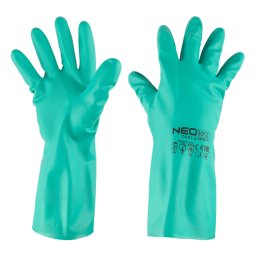 Manusi din nitril rezistente la chimicale, protectie chimica, marimea 10