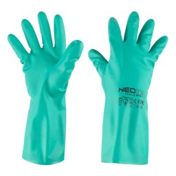 Manusi din nitril rezistente la chimicale, marimea 9, NEO TOOLS