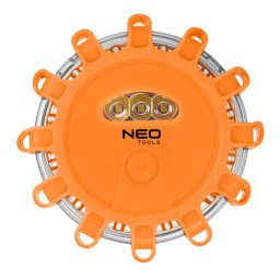 Lampa magnetica de avertizare in trafic cu LED si lanterna NEO TOOLS