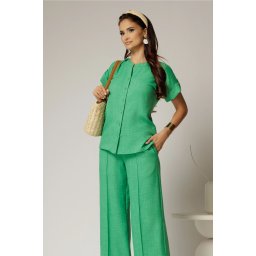 Bluza DY Fashion de vara tip camasa cu guer tip tunica