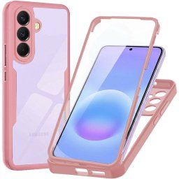 Folie de protectie Techsuit ColorVerse 360 Series + compatibil cu Samsung Galaxy A57 5G, Roz