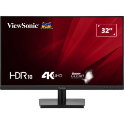 Monitor LED VIEWSONIC VA3208-4K-HD, 31.5” UHD, 4 ms, 60 Hz, Negru