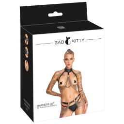 Bad Kitty Set Ham 3 Piese cu Lanțuri