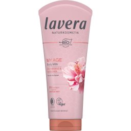 Lapte de corp My Age, cu hibiscus bio și bakuchiol, pentru toate tipurile de piele 200ml