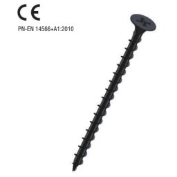 Surub pentru rigips cu filet rapid pentru lemn