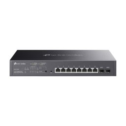 Switch 8 porturi RJ45 Gigabit PoE, 2 x SFP Gigabit, Buget PoE 150W, Management - TP-Link Omada SG2210MP