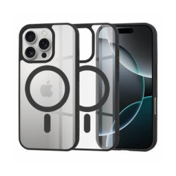 Husa Techsuit MagSafe Apple iPhone 16 Pro Pro Negru