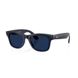 Ochelari Inteligenti RAYBAN Wayfarer Gen 2 WiFi BT 32GB Flash Shiny Cosmic Blue