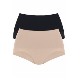 PETITE FLEUR Chiloți modelatori culoarea pielii / negru