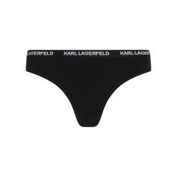 Karl Lagerfeld Slip negru / alb