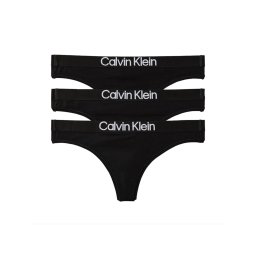 Calvin Klein Underwear Tanga negru / alb