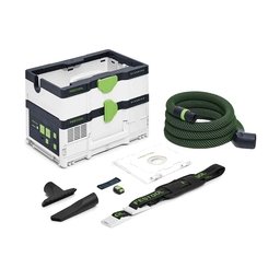 Festool - CLEANTEC CTLC SYS I-Basic - Aspirator particule uscate fara acumulatori si incarcator, Li-Ion, 18 V, - Ah, 180 mbar