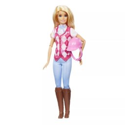 Barbie: Păpușa Malibu călăreț