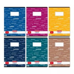 Herlitz: caiet de dictionar A4, 82-32 - diverse