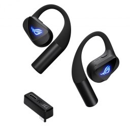 ASUS ROG Cetra Open Wireless Căști True Wireless Stereo (TWS) Cârlig-ureche Gaming Bluetooth Negru