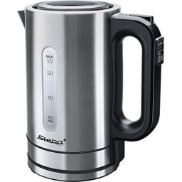 Fierbator Steba WK 21 Inox, kettle (inox / black, 1.7 liters)