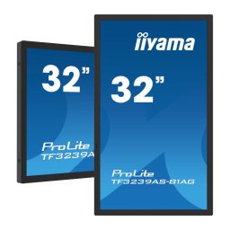 Ecrane interactive IIYAMA 80.0cm (31,5") TF3239AS-B1AG 16:9 M-Touch 2xHDMI+DP