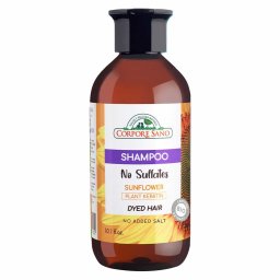 Sampon pentru protectia culorii fara sulfati si parabeni cu extracte BIO,Corpore Sano No sulfates shampoo, 300 ml
