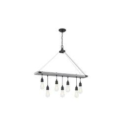 Westinghouse 6116440 - Candelabru suspendat pe lanț ASHWOOD 7xE27/60W/230V