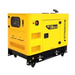 Generator insonorizat Stager YDY18S3, silent 1500rpm, diesel, trifazat