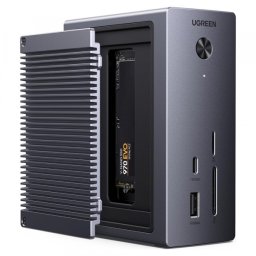 Hub Multifunctional UGREEN CM923 (55735), 10in1, Gri