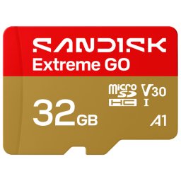 Card Memorie microSDHC SanDisk Extreme GO Android A1, 32Gb, Clasa 10 / UHS-1 U1 SDSQXGN-032G-GN6MN