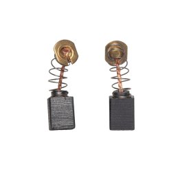 Set perii carbune pentru polizor unghiular 125 mm cu variator, TOTAL