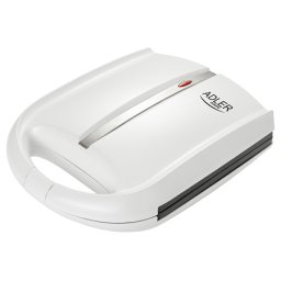 Aparat pentru prajituri Nuci Adler AD 3039, 1600W, alb, 24 jumatati