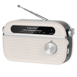 Radio FM portabil Kruger&Matz cu Bluetooth, antena telescopica si maner pliabil