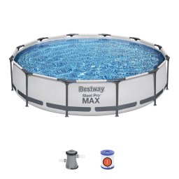 Piscina supraterana Bestway Steel Pro MAX 366x76 cm cu filtru