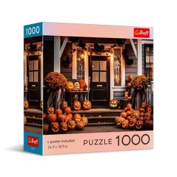 Puzzle Trefl 1000 piese Halloween cu poster inclus, colectia SUA