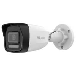 Camera IP HiLook 4MP cu microfon, PoE, IP67 si iluminare duala 30 m