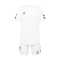 Hummel Costum de trening negru / alb