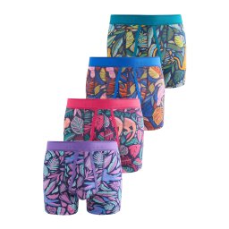 Next Boxeri albastru / verde petrol / lila / roz