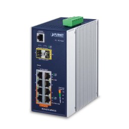 Switch PLANET IGS-4215-4P4T2S network switch Managed L2/L4 Gigabit Ethernet (10/100/1000) Power over Ethernet (PoE) Blue, White