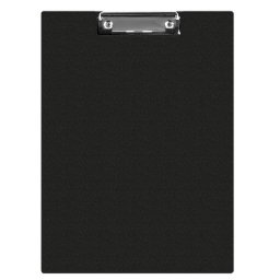 Accesorii birotica Clipboard dublu A5, plastifiat PVC, Q-Connect - negru
