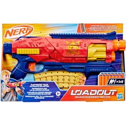 Hasbro Blaster Nerf Loadout G1759 - Shadowspeed Recon, 14 proiectile