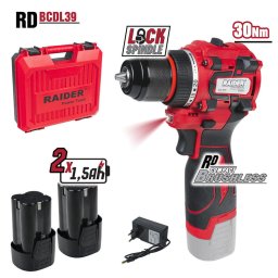 Masina de gaurit si insurubat 16V 2x1.5Ah RD-BCDL39
