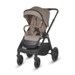 Sistem modular 3 in 1 Aspen Sand Beige cu Scoica auto i Size Knox Black