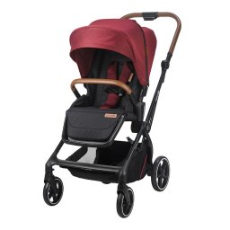 Carucior modular 3 in 1 Saliara Cabernet cu Scoica auto i Size Knox Black