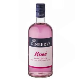 Gin Ginberys Rose, Alcool 37.5%, 0.7 l