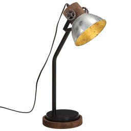 Lampa de birou 25 W, argintiu vintage, 18x18x60 cm, E27 GartenMobel Dekor