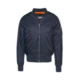 Urban Classics Geacă de primăvară-toamnă bleumarin